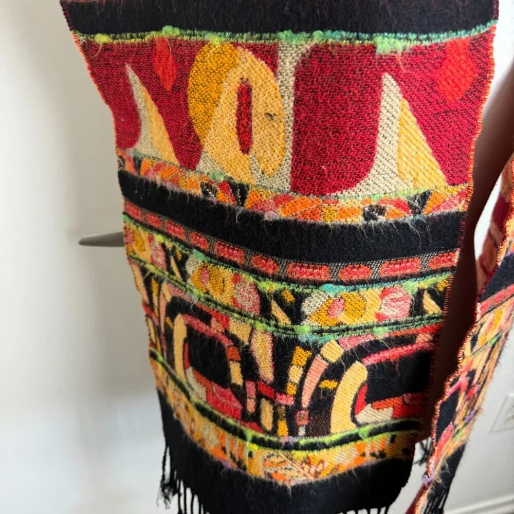 Reversible Winter Warm ART Scarf Unisex